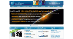 Desktop Screenshot of installaware.com