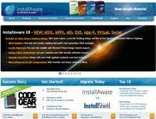 Tablet Screenshot of installaware.com